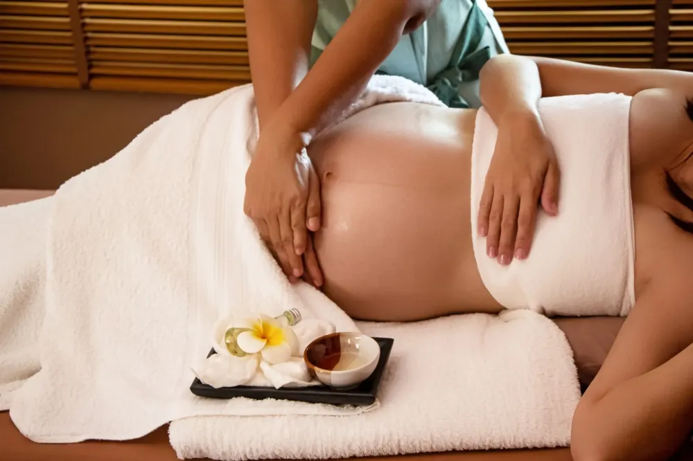 massage pré-natal près de Doue